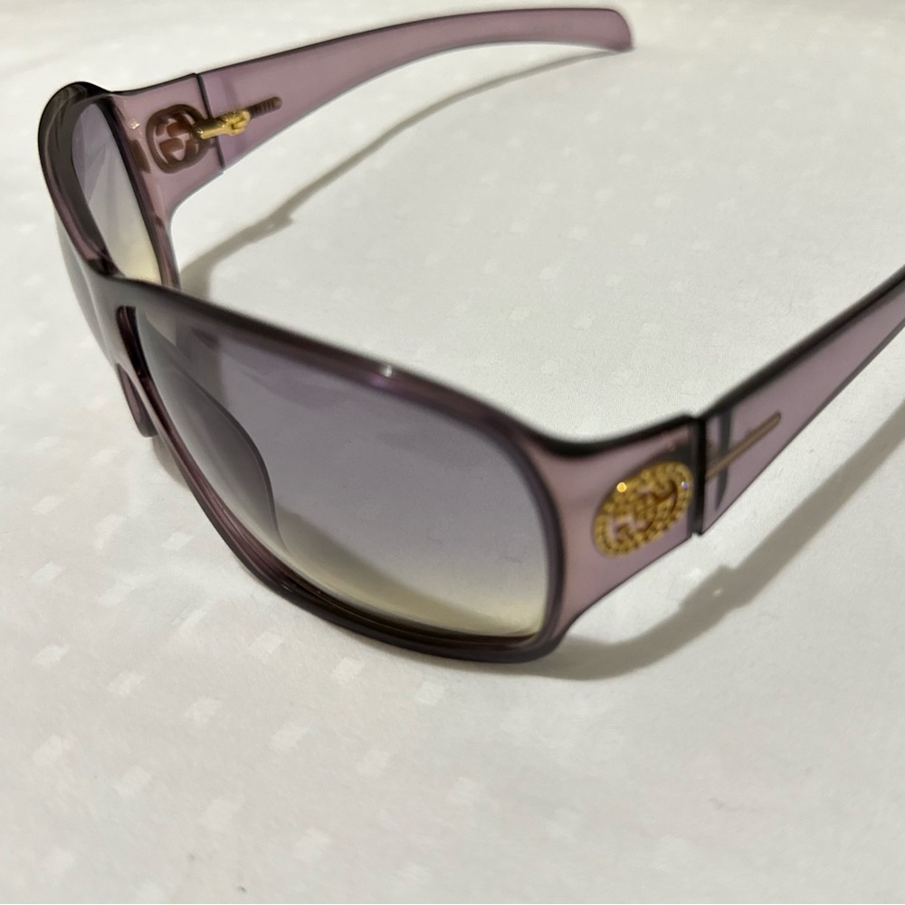 Authentic GUCCI Purple Sunglasses
